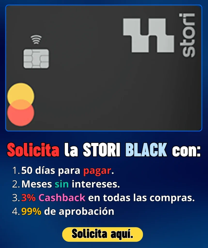 Tarjeta STORIBLACK